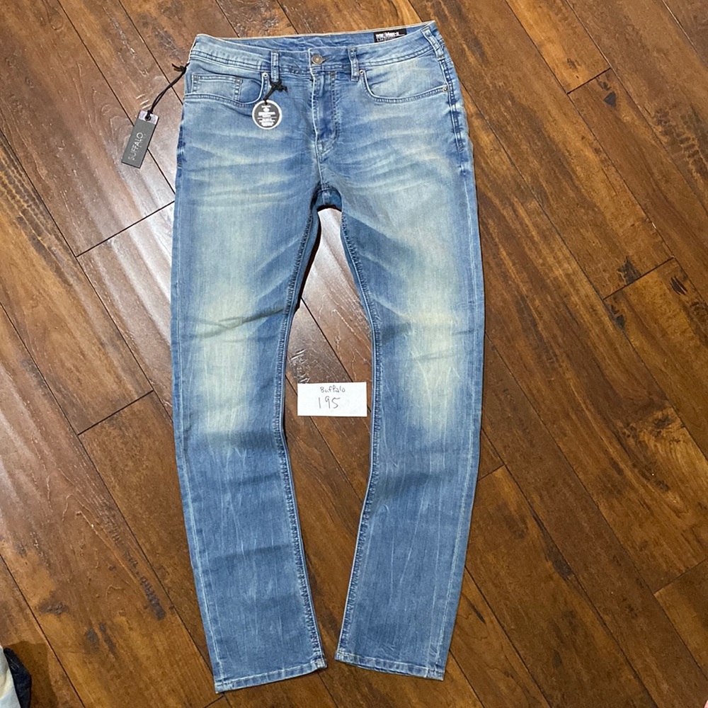 NWT Buffalo David Bitton Sample Max-X Super Skinny Stretch Denim Jeans #B195